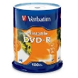 Verbatim DVD-R 16x Inkjet Printable 100pk (P/N:95153)